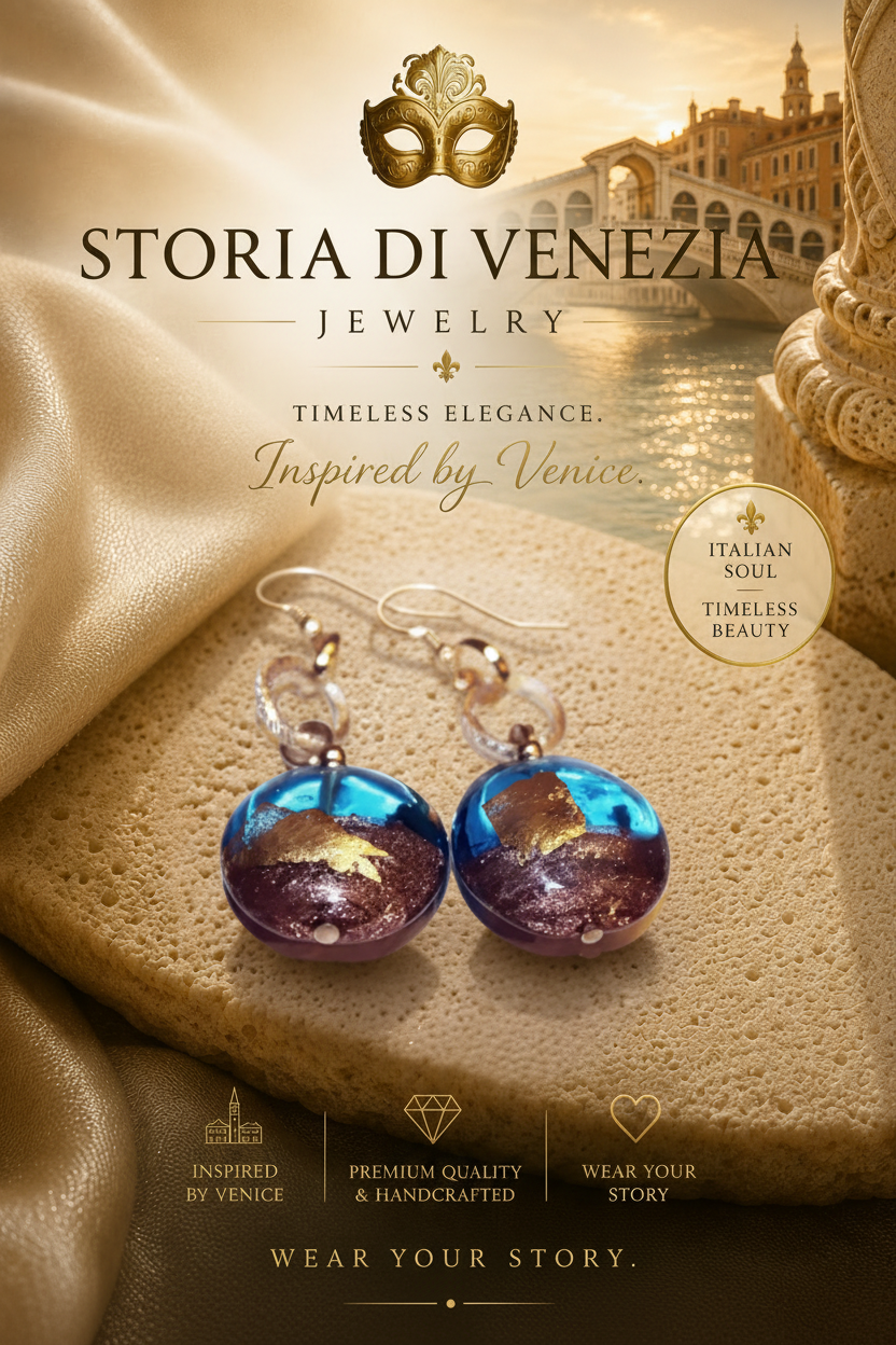 Oorbellen - Storia di Venezia Jewelry