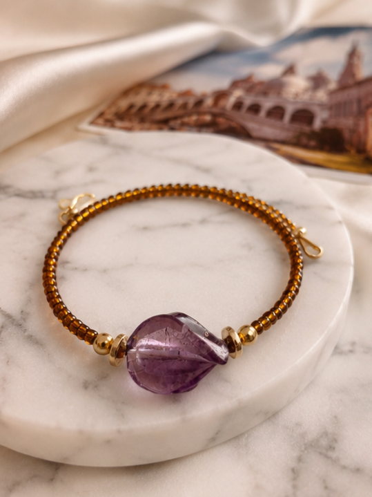 Viola Laguna Wikkelarmband