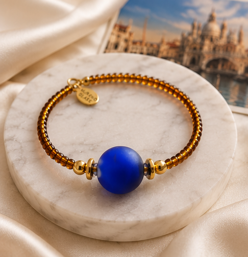 Cobalto Venezia Wikkelarmband