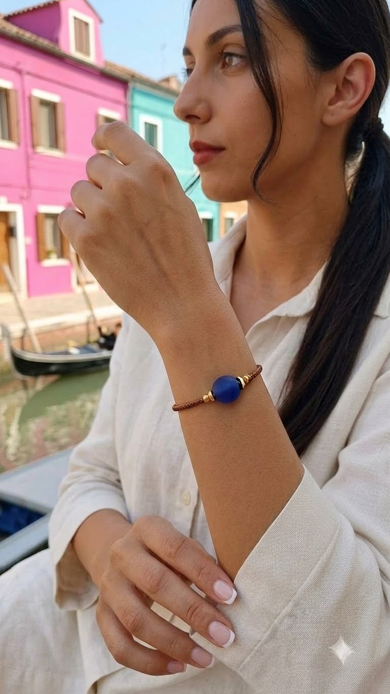 Cobalto Venezia Wikkelarmband