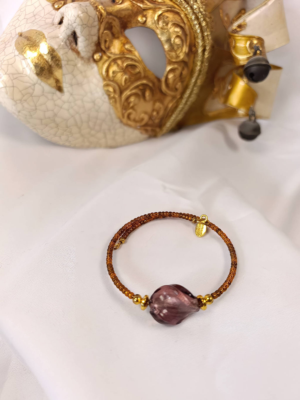 Viola Laguna Wikkelarmband